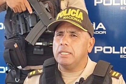 Jaime Salgado, jefe policial del Distrito Manta, dio detalles del operativo donde se pudo capturar al sujeto