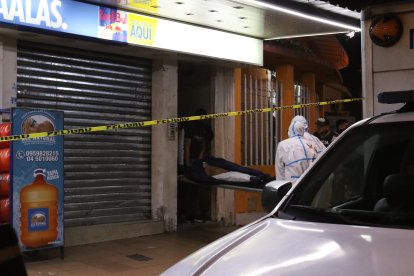 El cuerpo de Xavier Ramos fue retirado de la escena en la noche del jueves 21 de agosto.