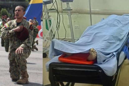 “Solo nos dejaron en la morgue, nadie nos informa nada”, denuncia la madre del marino.