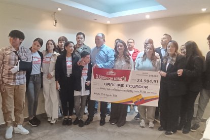 Clásicos con Corazón, evento solidario realizado el 9 de agosto, recaudó casi 25 mil dólares para los afectados del accidente en Ambato y entregó el dinero a los familiares el 22 de agosto.