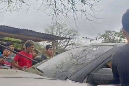 Varias personas presenciaron el hecho violento.