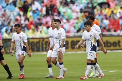 Liga de Quito y El Nacional igualaron 2-2 el pasado 3 de mayo, por la fecha de la LigaPro 2025.