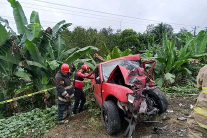 Las víctimas de la camioneta roja eran constructores y residían en Quinindé.