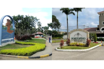 Puerto Azul y Portofino, son dos de las más de 20 urbanizaciones que será afectadas por este corte de agua