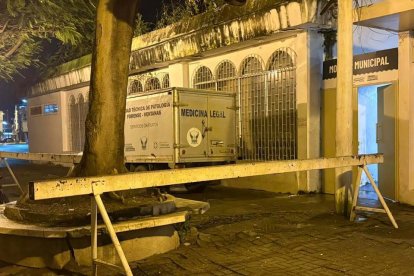 Algunos fallecidos en lso ataques fueron llevados a la morgue de Ventanas.