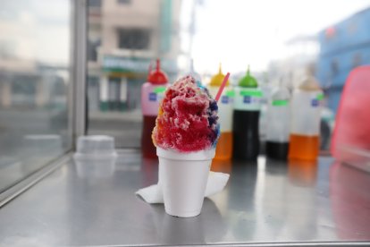 El producto terminado resulta bien colorido y con mucha leche condensada.