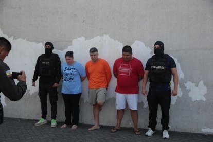 Los sospechosos fueron aprehendidos y serán presentados ante la autoridad competente.