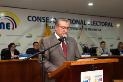 José Cabrera, consejero del CNE.