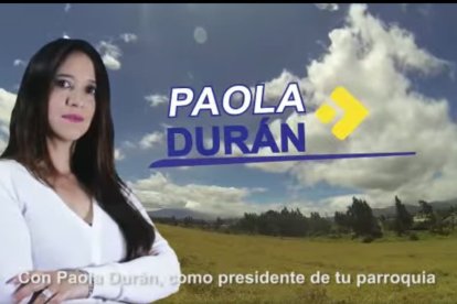 Tania Paola Durán incursionó en la política. Era miembro de Avanza y ADN.