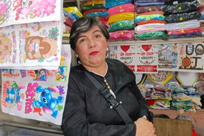 Lucía Peña, dirigente de la Bahía de Guayaquil.