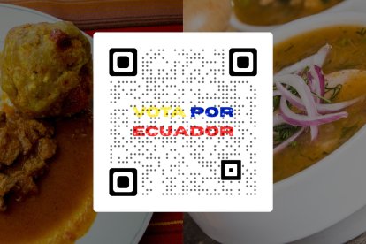 Escanea el código QR y registra tu voto en el comentario
