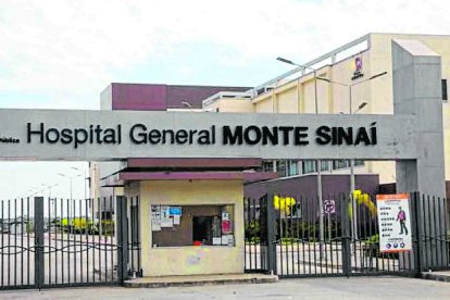 La realidad en la casa de salud de Monte Sinaí es más dura, por la falta de insumos.