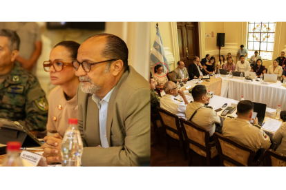 Aguiñaga y Álvarez tuvieron un acercamiento obligatorio