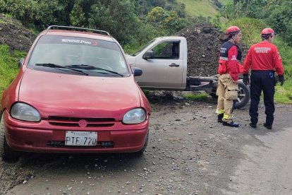 Policía y Fiscalía investigan  los hechos ocurridos en la montaña de Patate la tarde del viernes 29 de agosto del 2025.