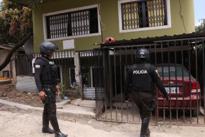 Este viernes, agentes realizaron rondas en el sector.