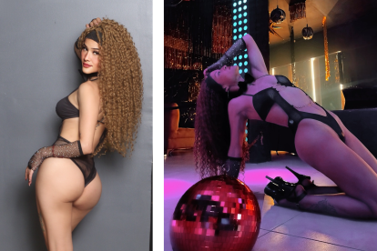 Deja que la piel mande con este body de escote profundo.