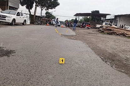 En La Concordia, Santo Domingo de los Tsáchilas, dos hermanos fueron baleados.