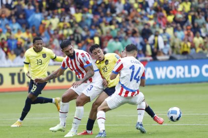 Ecuador visita a Paraguay en la fecha 17 de las Eliminatorias Sudamericanas 2026.