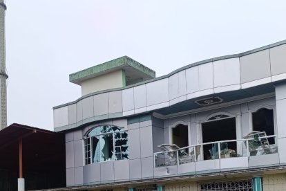 En esta vivienda murió un hombre debido a la explosión.