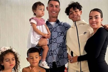 Cristiano y Georgina han formado una gran familia.