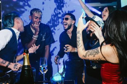 En su 18.º cumpleaños, Lamine Yamal contó con la compañía de Nicki Nicole