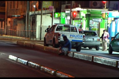 El sospechoso fue detenido por la Policía Nacional.