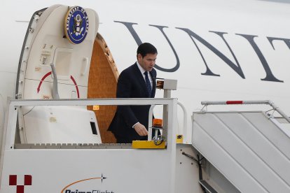 Marco Rubio estuvo en México antes de llegar a Ecuador.