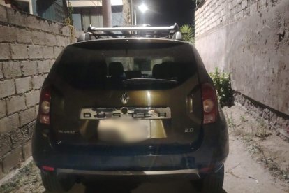 En este callejón es donde quedaron atrapados los delincuentes con su víctima.