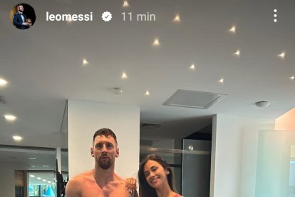 Lionel Messi y Antonella una de las parejas más solidas en el mundo del fútbol.