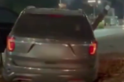 El vehículo involucrado en el siniestro pertenece al presentador Ronald Farina.