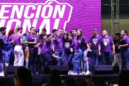 Daniel Noboa fue ratificado como presidente de ADN.