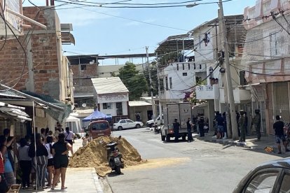 La violencia sacudió nuevamente al barrio Rumiñahui, de la parroquia Tarqui.