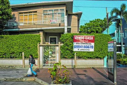 Casas tradicionales están en venta a causa del auge delincuencial.