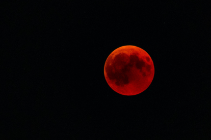La luna de sangre se verá este 7 de septiembre de 2025.