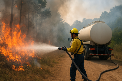 Quito aprovechará el agua residual para apagar incendios forestales.