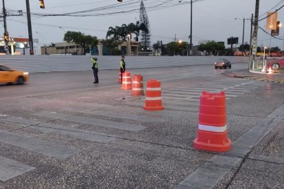 El cierre parcial de carriles en la Tanca Marengo genera cambios en la movilidad vehicular