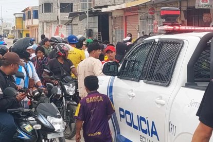 La conmoción ciudadana en el barrio 5 de Junio de La Libertad donde se produjo el hecho violento