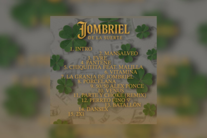 Esta es la lista de canciones del álbum de Jombriel.