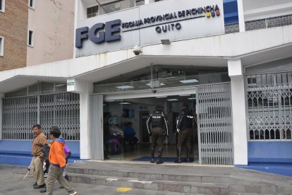 La denuncia reposa en la Fiscalía de Pichincha