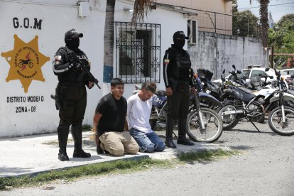 Detenidos por crimen de policía en Sauces 5.