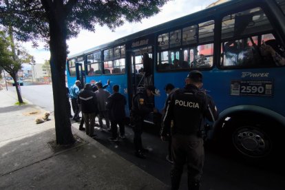 Los policías han intensificado los operativos