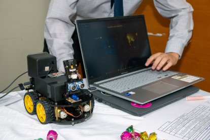 Este es el dipositivo que creó Erick Flores.