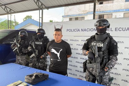 Alias Topo, fue detenido en Tena y es requerido por la justicia de Estados Unidos.