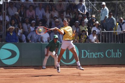 El tenista ecuatoriano Álvaro Guillen fue la figura del equipo nacional de Copa Davis al ganar los dos partidos.