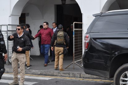 La sede del Ejecutivo se trasladó a Cotopaxi.