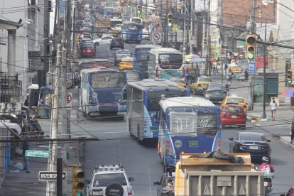 Así lució Guayaquil la mañana de lunes 15 de septiembre.