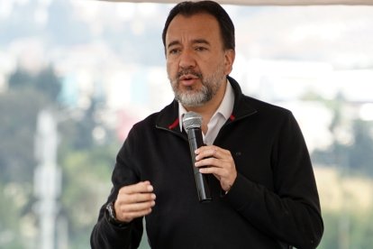 Pabel Muñoz, alcalde de Quito, se pronunció tras el alza del diésel.
