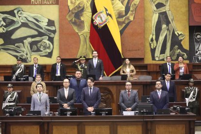 Actualmente, el poder legislativo de Ecuador descansa en la Asamblea Nacional.