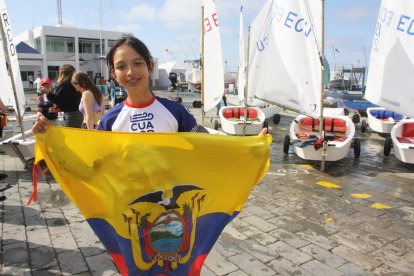 Alegría Andrade fue la mejor ecuatoriana en damas del último torneo al ubicarse en el puesto 24.