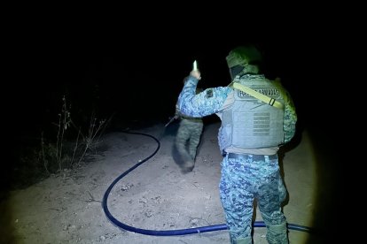 En el sitio también se hallaron magueras.